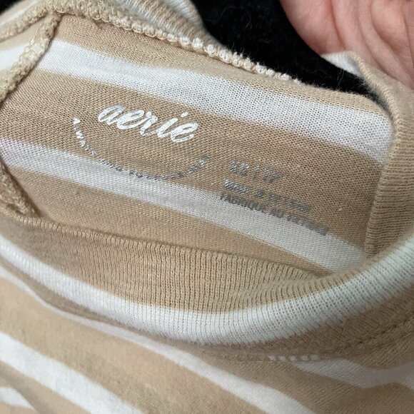 Aerie John Galt Shirt Bundle Womens XS Cropped Long Sleeve Basics Lot of 3 - Picture 2 of 14